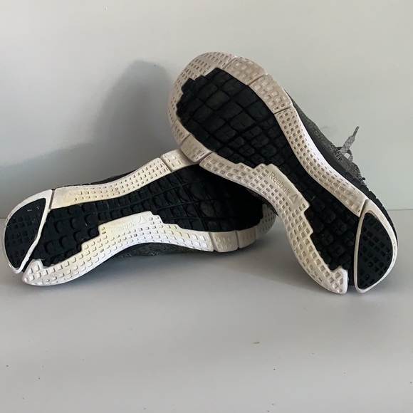 •REEBOK• ZPrint Her Mtm Size 7.5 Coal/White - Picture 13 of 13